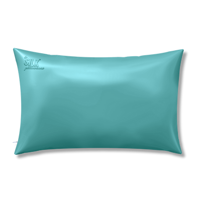 Revitalizing Skin™ Silk Pillowcase in Aqua