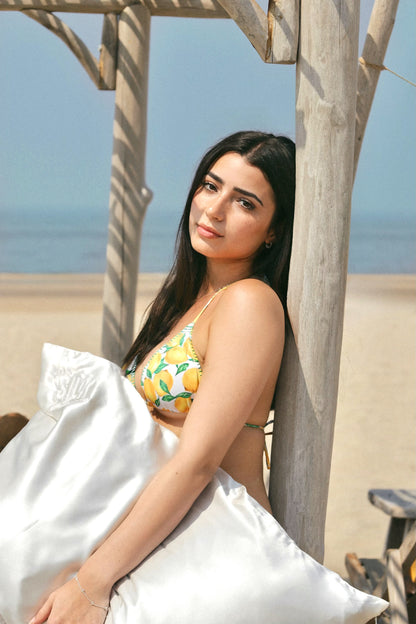 Revitalizing Skin™ Silk Pillowcase in Pearl